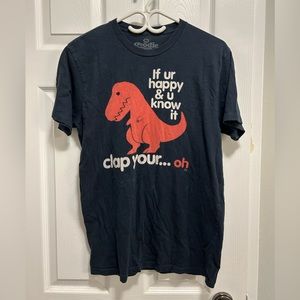 Trex shirt funny joke size medium